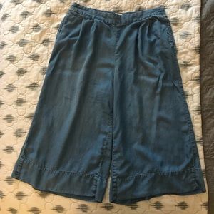 Merona Chambray Gaucho Pants